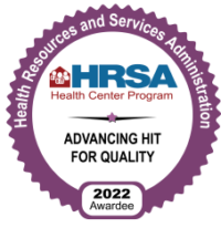 HRSA Badge: Advancing Health Information Technology For Quality 2022